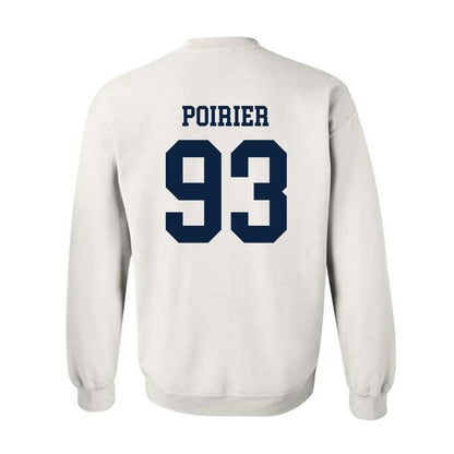 Maine - NCAA Men's Ice Hockey : Justin Poirier - Classic Fashion Shersey Crewneck Sweatshirt-1