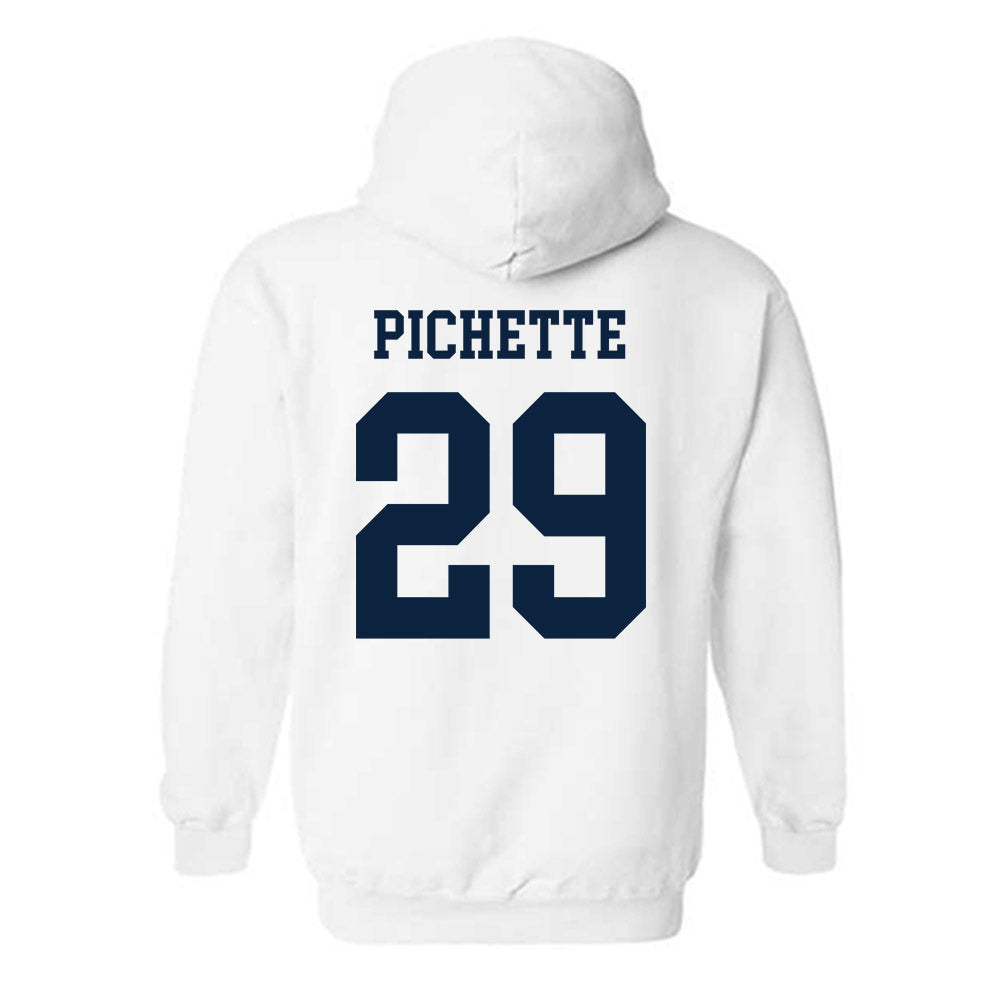 Maine - NCAA Men's Ice Hockey : Thomas Pichette - Classic Fashion Shersey Hooded Sweatshirt