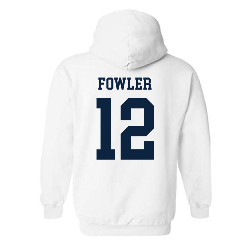 Maine - NCAA Men's Ice Hockey : Owen Fowler - Classic Fashion Shersey Hooded Sweatshirt