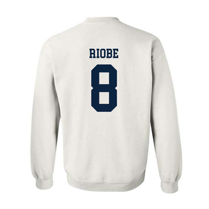 Maine - NCAA Football : Robby Riobe - Classic Fashion Shersey Crewneck Sweatshirt