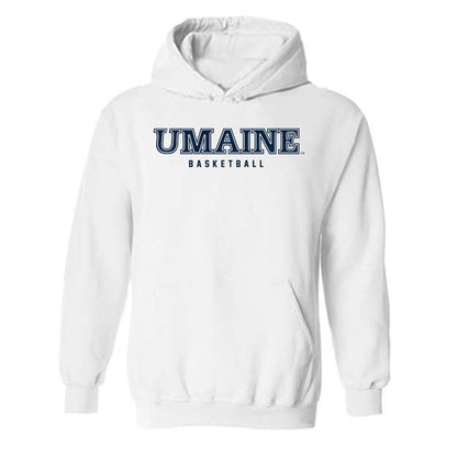 Maine - NCAA Men's Basketball : Jaden Clayton - Classic Fashion Shersey Hooded Sweatshirt