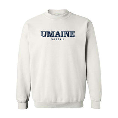 Maine - NCAA Football : Nathan Lopez - Classic Fashion Shersey Crewneck Sweatshirt-0