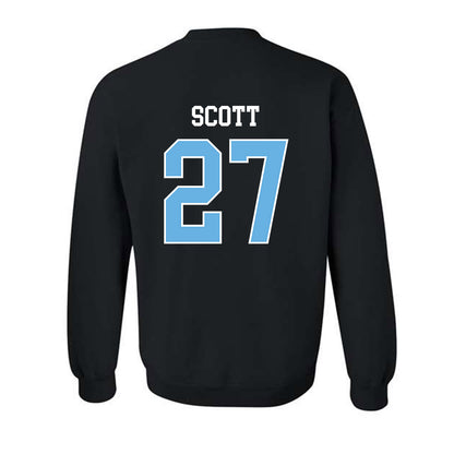 Maine - NCAA Men's Ice Hockey : Max Scott - Classic Fashion Shersey Crewneck Sweatshirt-1