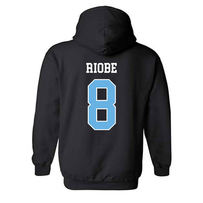 Maine - NCAA Football : Robby Riobe - Classic Fashion Shersey Hooded Sweatshirt