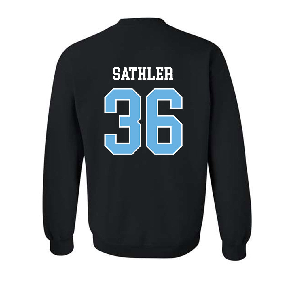 Maine - NCAA Football : Symon Sathler - Classic Fashion Shersey Crewneck Sweatshirt-1