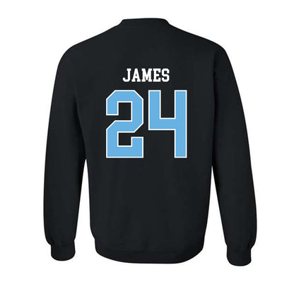 Maine - NCAA Men's Ice Hockey : Brock James - Classic Fashion Shersey Crewneck Sweatshirt-1