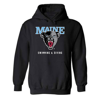 Maine - NCAA Women's Swimming & Diving : Nicki Harkins - Classic Fashion Shersey Hooded Sweatshirt