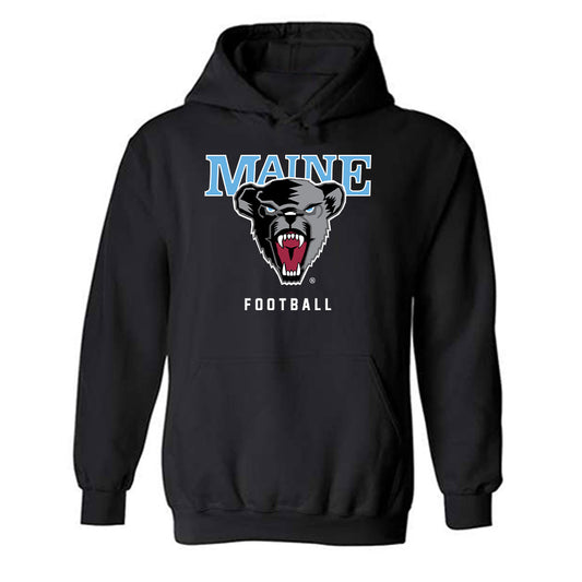 Maine - NCAA Football : Jadarius Steele - Classic Fashion Shersey Hooded Sweatshirt-0