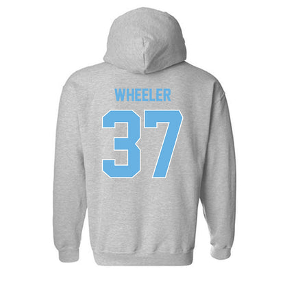 Maine - NCAA Baseball : Owen Wheeler - Classic Shersey Hooded Sweatshirt-1