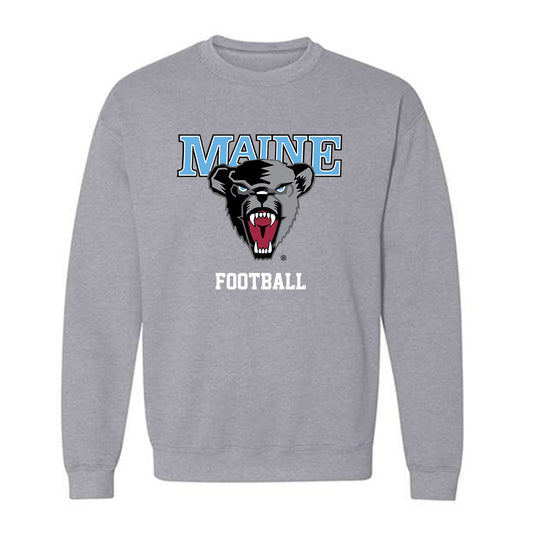 Maine - NCAA Football : Jadarius Steele - Classic Shersey Crewneck Sweatshirt-0