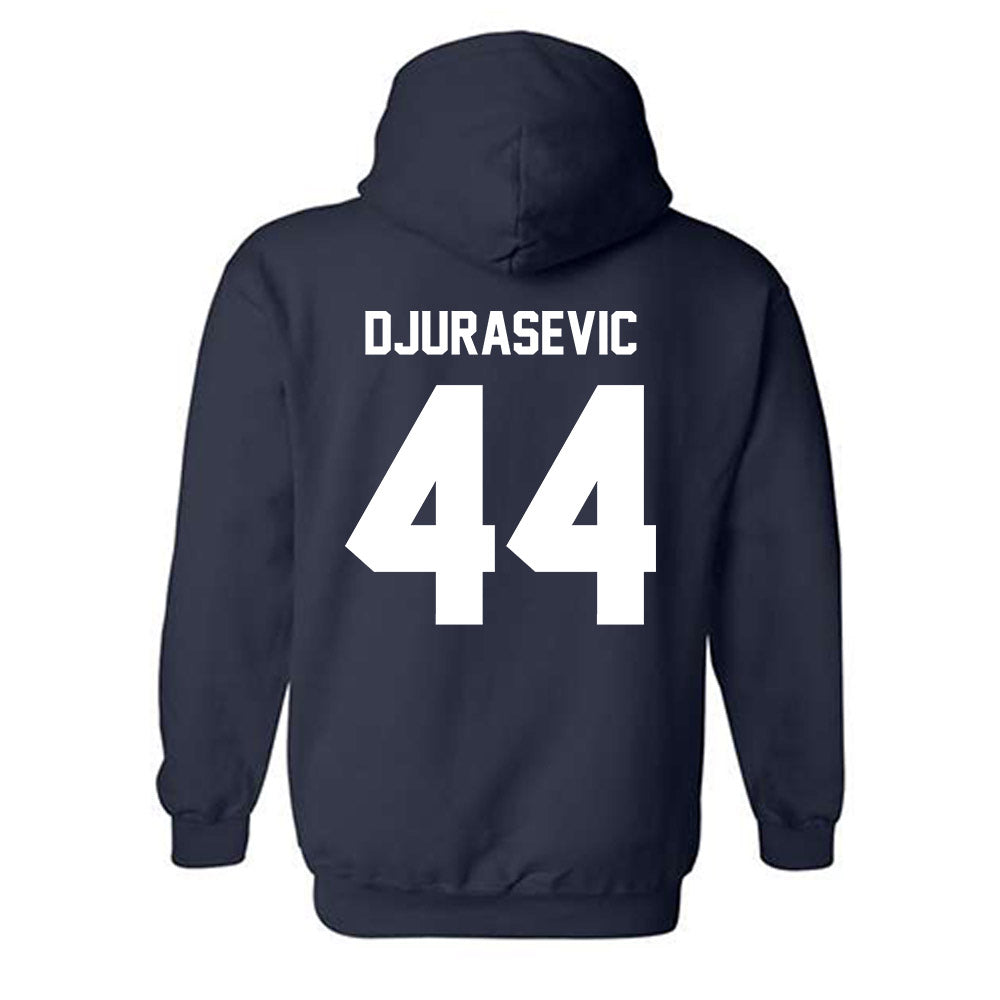 Maine - NCAA Men's Ice Hockey : Frank Djurasevic - Classic Shersey Hooded Sweatshirt-1