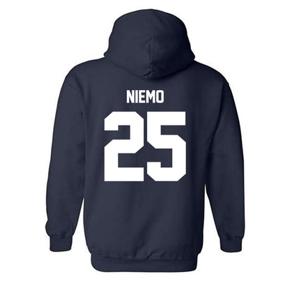 Maine - NCAA Men's Ice Hockey : Nicholas Niemo - Classic Shersey Hooded Sweatshirt