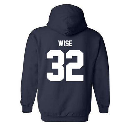 Maine - NCAA Football : Bryceson Wise - Classic Shersey Hooded Sweatshirt-1