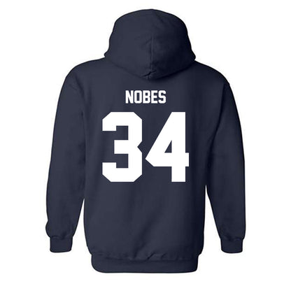 Maine - NCAA Men's Ice Hockey : Bodie Nobes - Classic Shersey Hooded Sweatshirt