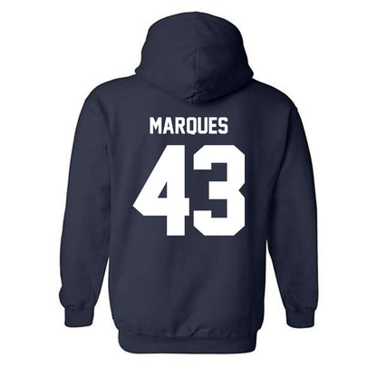 Maine - NCAA Men's Ice Hockey : Miguel Marques - Classic Shersey Hooded Sweatshirt-1