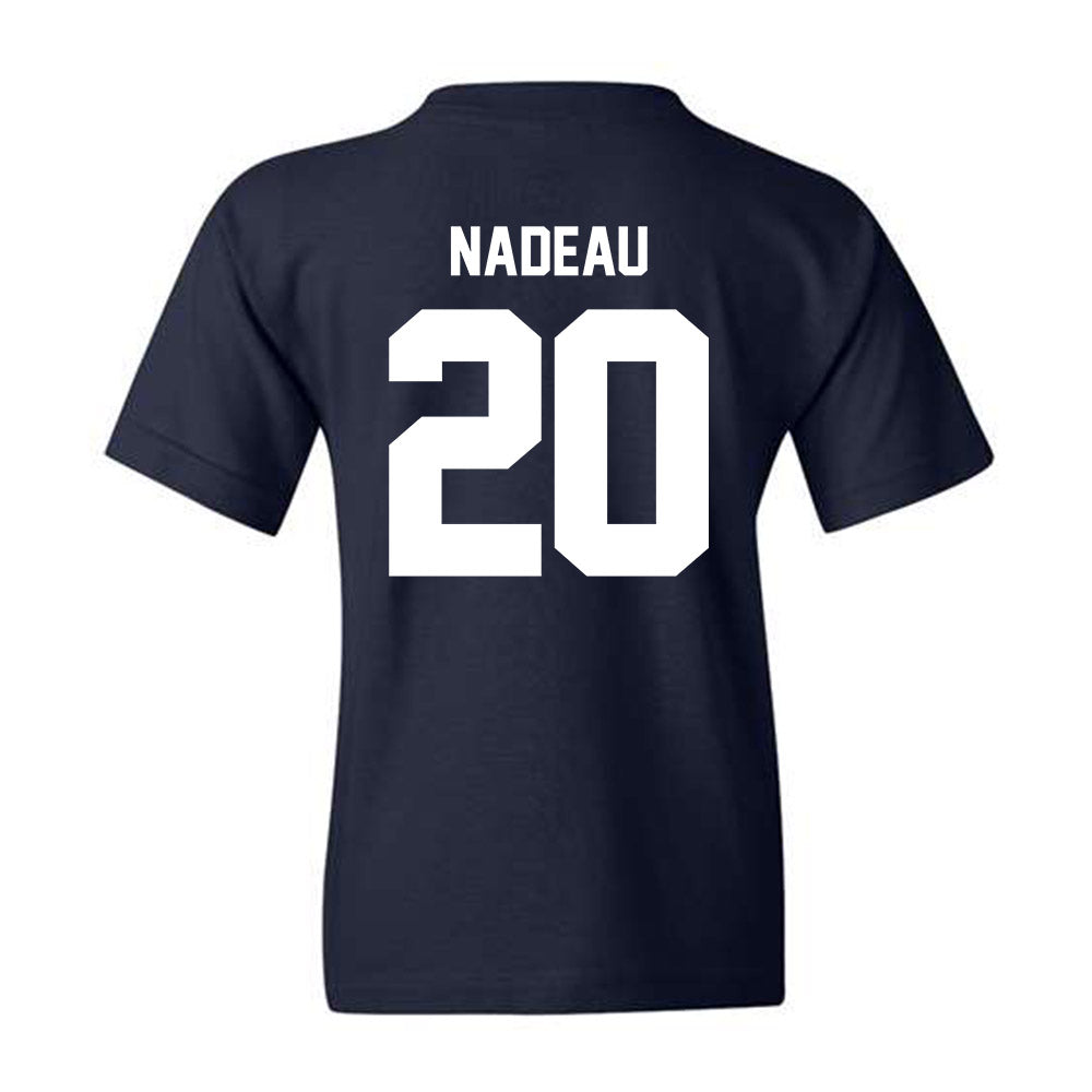 Maine - NCAA Men's Ice Hockey : Joshua Nadeau - Classic Shersey Youth T-Shirt