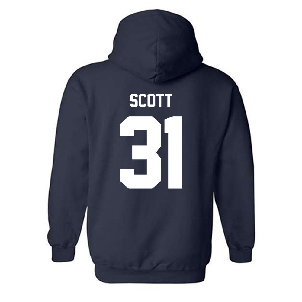 Maine - NCAA Baseball : Evan Scott - Classic Shersey Hooded Sweatshirt-1