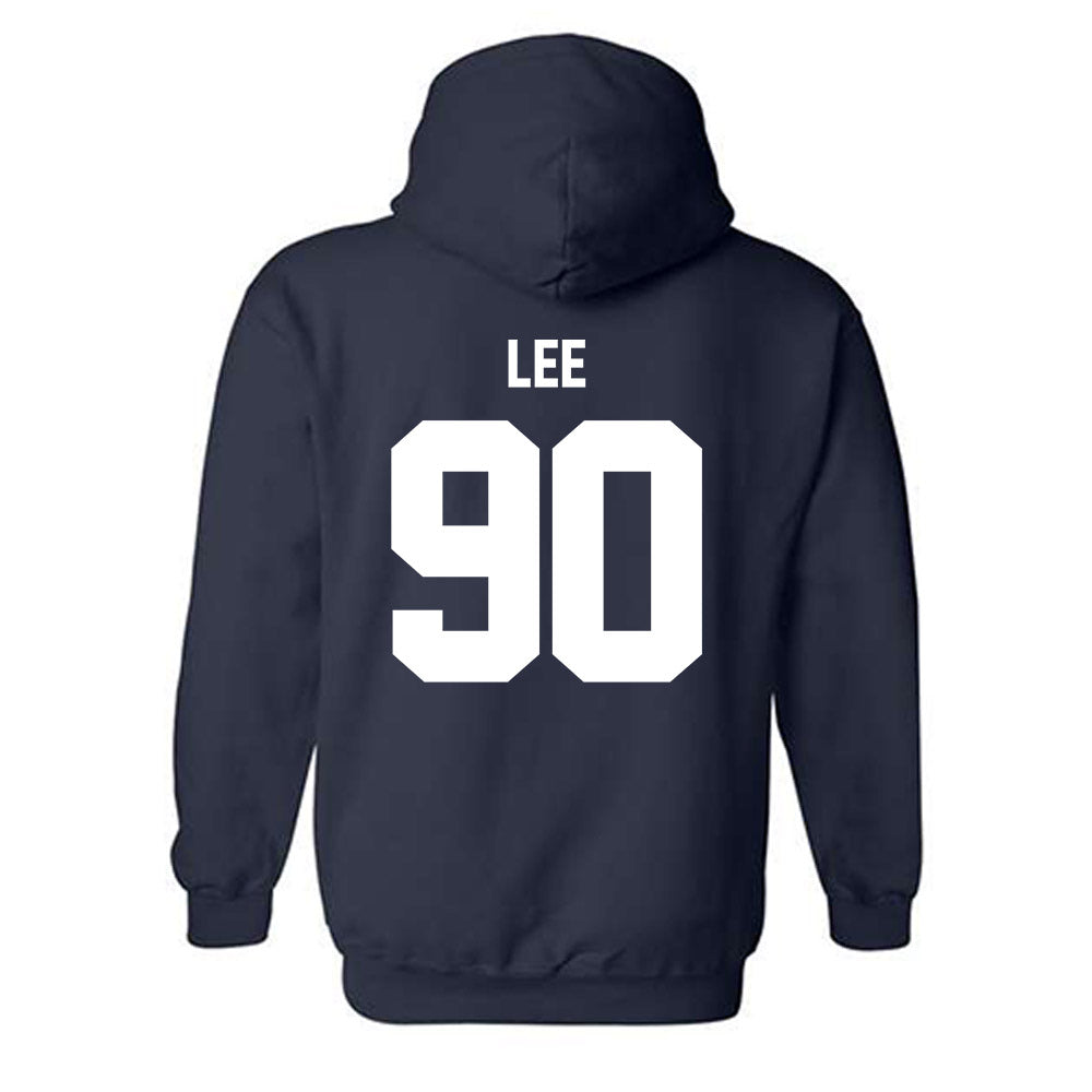 Maine - NCAA Football : Jaedin Lee - Classic Shersey Hooded Sweatshirt-1