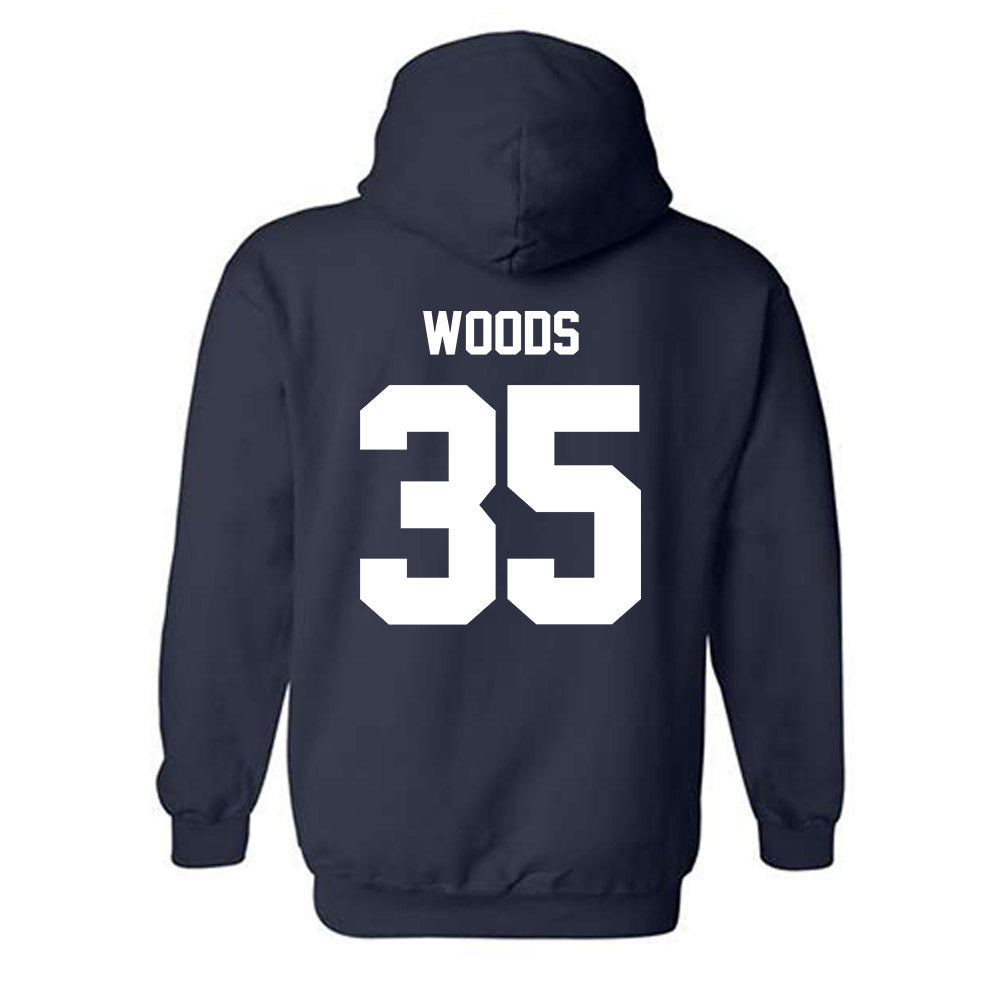 Maine - NCAA Women's Basketball : Lala Woods - Classic Shersey Hooded Sweatshirt-1