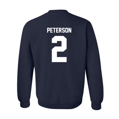 Maine - NCAA Men's Ice Hockey : Lukas Peterson - Classic Shersey Crewneck Sweatshirt-1