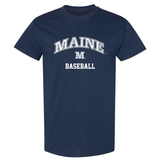 Maine - NCAA Baseball : Evan Menzel - Classic Shersey T-Shirt-0