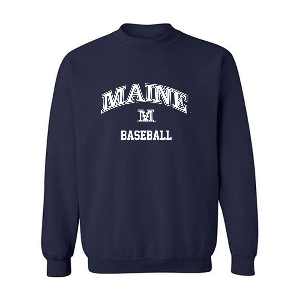 Maine - NCAA Baseball : Dustin Menzel - Classic Shersey Crewneck Sweatshirt-0