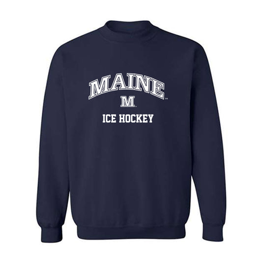 Maine - NCAA Men's Ice Hockey : Brandon Chabrier - Classic Shersey Crewneck Sweatshirt