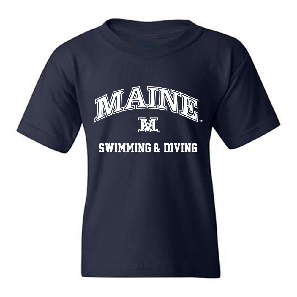 Maine - NCAA Men's Swimming & Diving : Brendan Matos - Classic Shersey Youth T-Shirt-0
