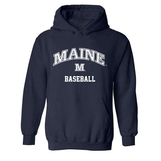 Maine - NCAA Baseball : Owen Wheeler - Classic Shersey Hooded Sweatshirt-0