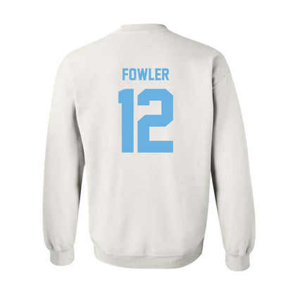 Maine - NCAA Men's Ice Hockey : Owen Fowler - Classic Shersey Crewneck Sweatshirt