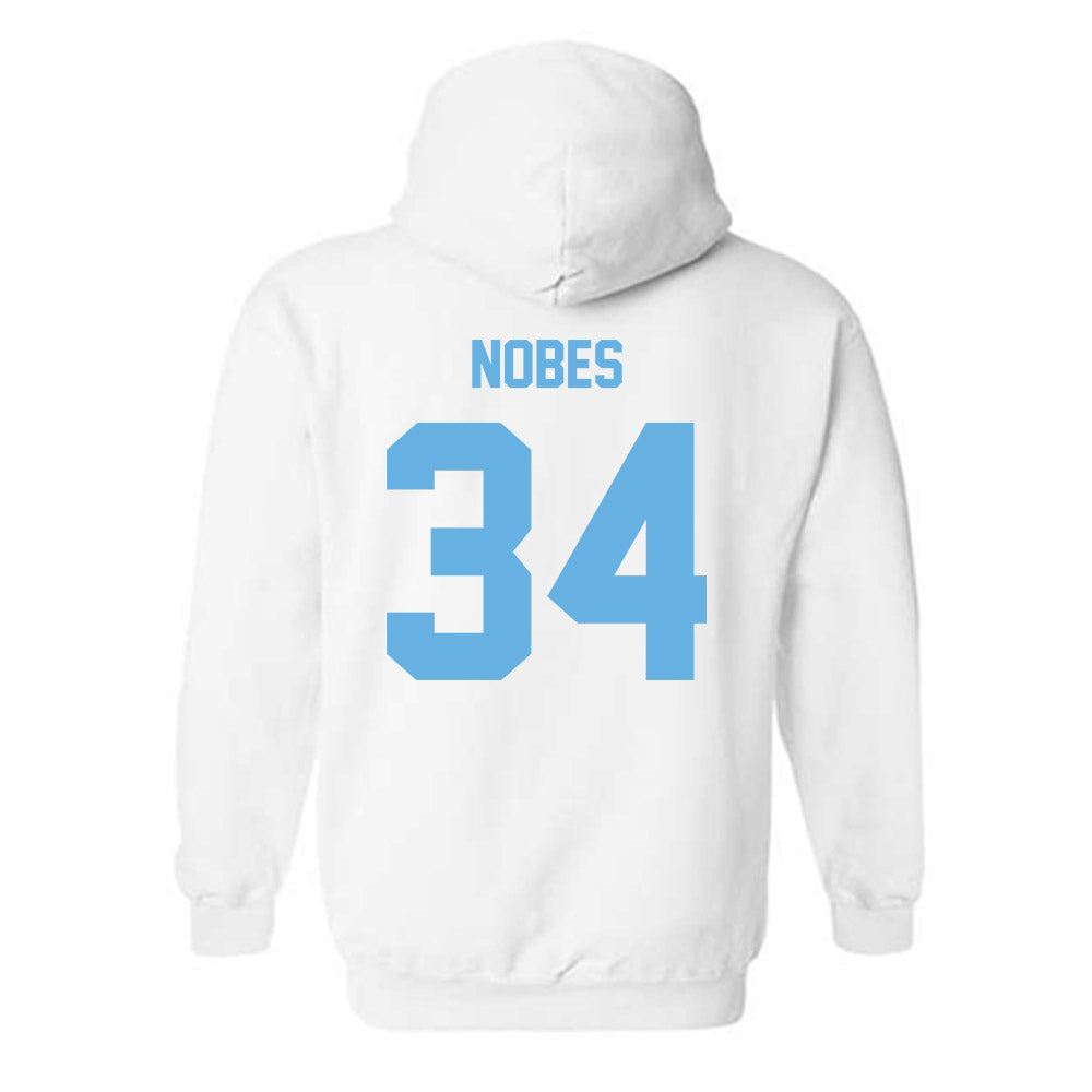 Maine - NCAA Men's Ice Hockey : Bodie Nobes - Classic Shersey Hooded Sweatshirt