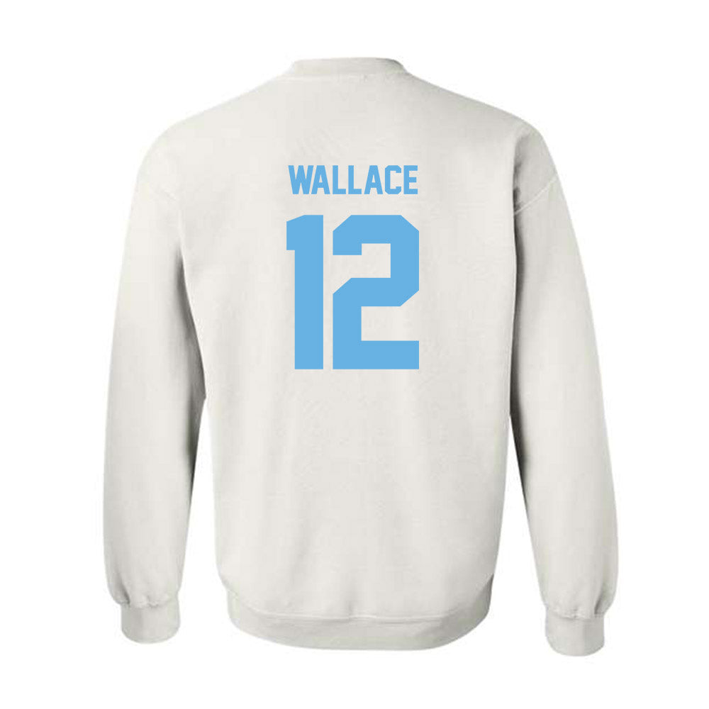 Maine - NCAA Football : Evan Wallace - Classic Shersey Crewneck Sweatshirt-1