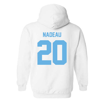 Maine - NCAA Men's Ice Hockey : Joshua Nadeau - Classic Shersey Hooded Sweatshirt