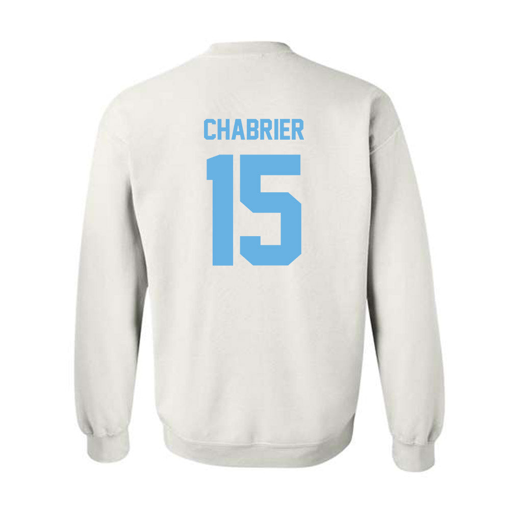 Maine - NCAA Men's Ice Hockey : Brandon Chabrier - Classic Shersey Crewneck Sweatshirt