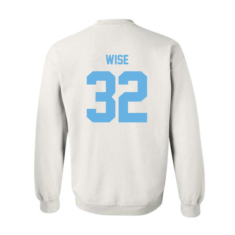 Maine - NCAA Football : Bryceson Wise - Classic Shersey Crewneck Sweatshirt-1