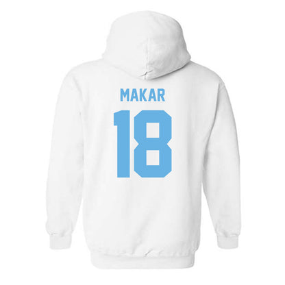 Maine - NCAA Men's Ice Hockey : Taylor Makar - Classic Shersey Hooded Sweatshirt