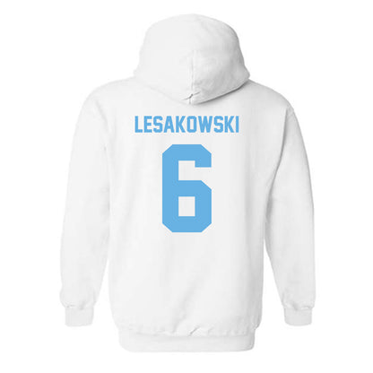 Maine - NCAA Men's Ice Hockey : Liam Lesakowski - Classic Shersey Hooded Sweatshirt