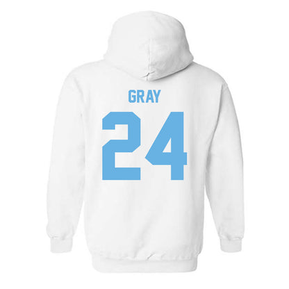Maine - NCAA Men's Basketball : Mekhi Gray - Classic Shersey Hooded Sweatshirt-1