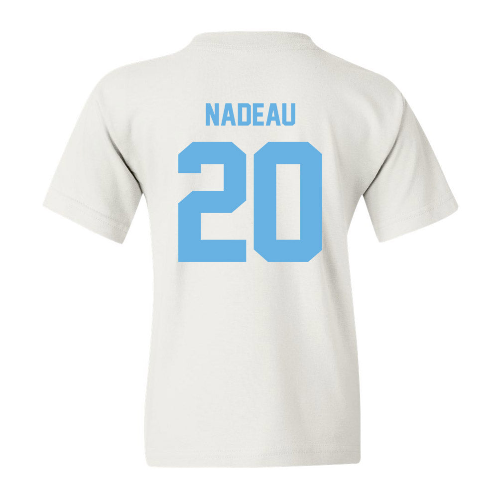 Maine - NCAA Men's Ice Hockey : Joshua Nadeau - Classic Shersey Youth T-Shirt