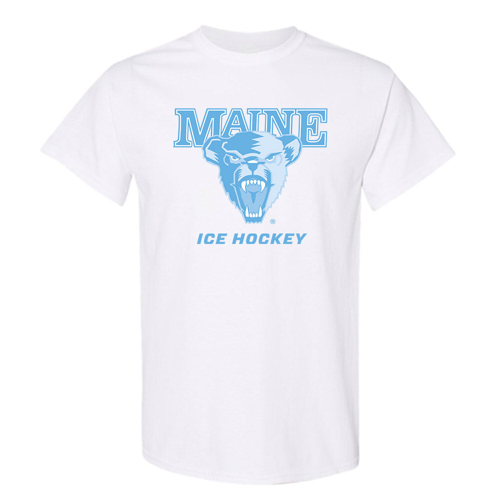 Maine - NCAA Men's Ice Hockey : Max Scott - Classic Shersey T-Shirt-0