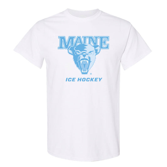 Maine - NCAA Men's Ice Hockey : Max Scott - Classic Shersey T-Shirt-0