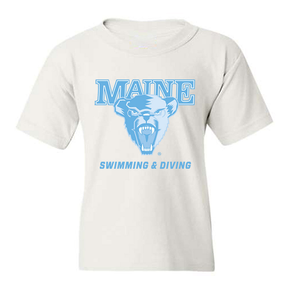 Maine - NCAA Men's Swimming & Diving : Brendan Matos - Classic Shersey Youth T-Shirt-0