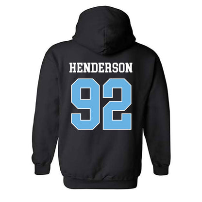 Maine - NCAA Football : Izaiah Henderson - Sports Shersey Hooded Sweatshirt