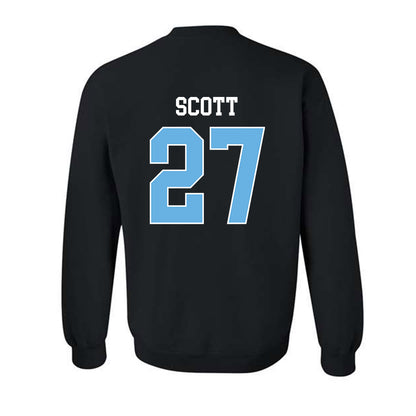 Maine - NCAA Men's Ice Hockey : Max Scott - Sports Shersey Crewneck Sweatshirt-1