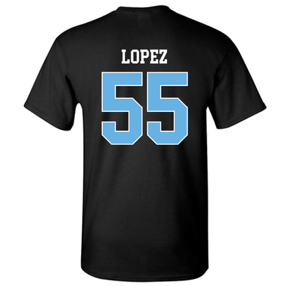 Maine - NCAA Football : Nathan Lopez - Sports Shersey T-Shirt-1