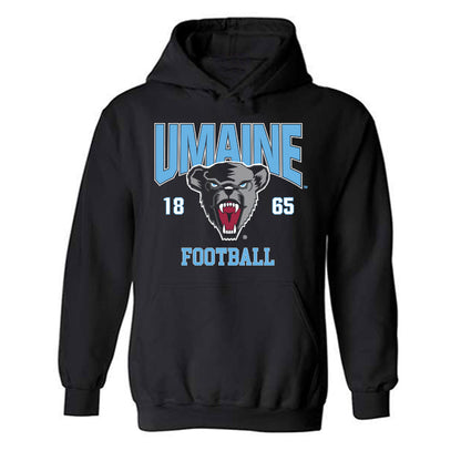 Maine - NCAA Football : Jamaree Gibson - Sports Shersey Hooded Sweatshirt