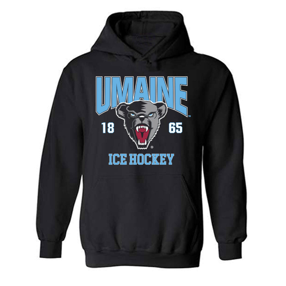 Maine - NCAA Women's Ice Hockey : Jaidyn Britt - Sports Shersey Hooded Sweatshirt