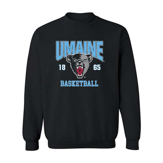 Maine - NCAA Men's Basketball : Joshua Ojuri - Sports Shersey Crewneck Sweatshirt-0