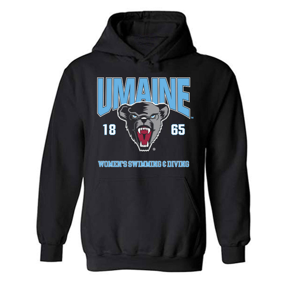 Maine - NCAA Women's Swimming & Diving : Amelia Habgood - Sports Shersey Hooded Sweatshirt