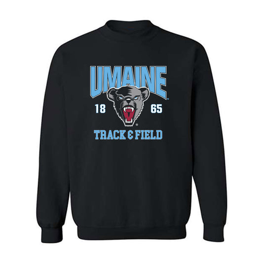 Maine - NCAA Men's Track & Field : Max Shapiro - Sports Shersey Crewneck Sweatshirt-0